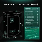 Гроубокс Mars Hydro 120x60x180 см - Зображення 9
