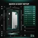 Гроубокс Mars Hydro 70x70x160 см - Зображення 10